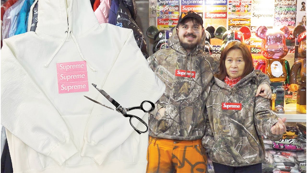 How to Make a Supreme Triple Box Logo Hoodie - YouTube