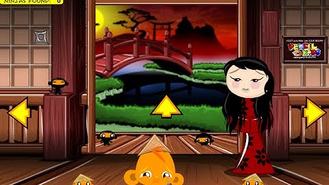 Monkey GO Happy Ninjas Walkthrough