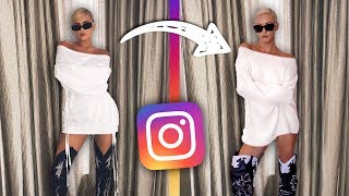 Recreating Kardashian Instagram Photos