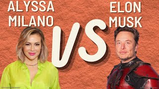 Alyssa Milano Gets History Lesson After Trying To Own Musk, Then Past Tweets Surface