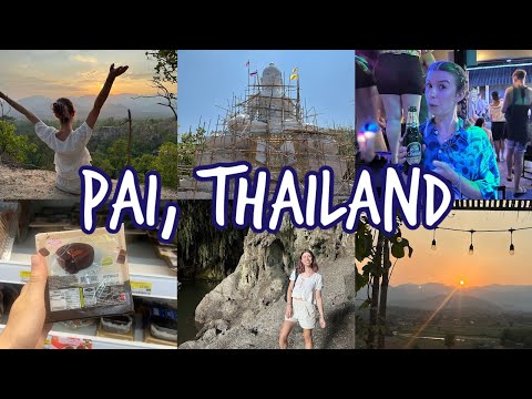 Pai Canyon, Sh*t Shirt Night & Cooking Class | Thailand Backpacker Vlog 3