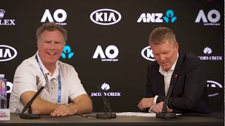 Who’s the best celebrity tennis player? Will Ferrell has the answer