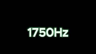 1750Hz / 1.75KHz Tone Test: Speaker and & Headphone Frequency Response Test