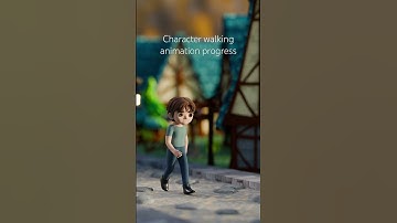 Walking cycle - Blender #gameart #lofi #music #blender #animation #motivation #gaming #sad  #roblox