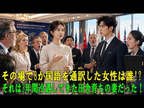 「今すぐ調べろ！その場で8ヶ国語を通訳した女は誰だ？」「社長、それは…社長が3年間も家に帰らず、蔑ろにしてきた田舎者の奥様です！」