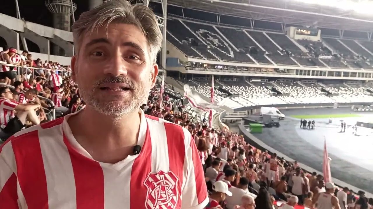 Intervalo de jogo no Engenhão. Botafogo 1 x 0 Bangu