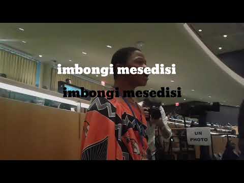 Praise singer at