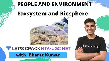 Ecosystem and Biosphere | People and Environment | NTA UGC NET Paper 1 | Kumar Bharat