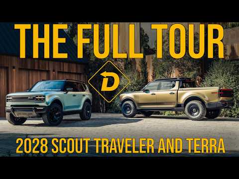 2028 Scout Motors Traveler SUV and Terra Pickup Full Tour Inside and Out #automotive