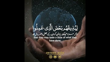 🌐ظهر الفساد في البر والبحر 🍂الشيخ المنشاوي|سورة الروم: ٤١|Surah ar Room: 41|Sheikh Minshawi