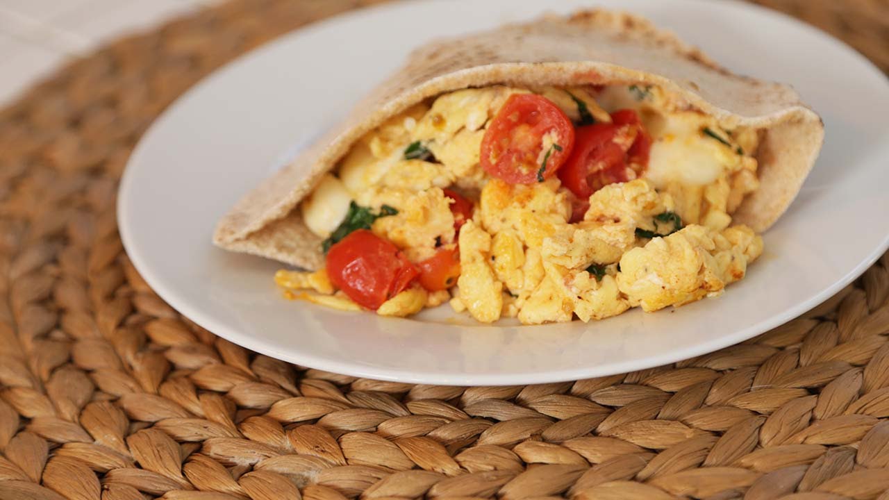 3 Delicious Breakfast Pitas | The Domestic Geek