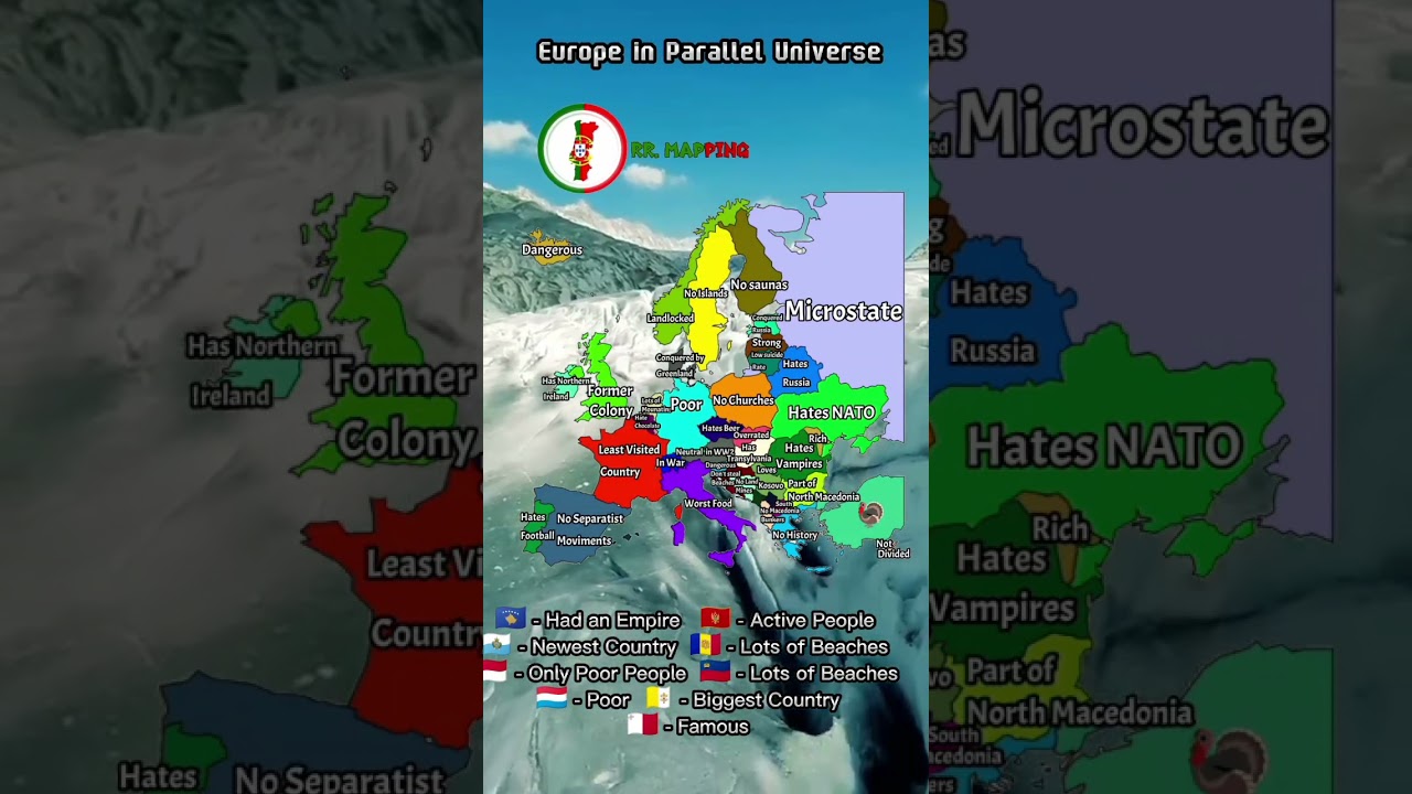 Europe in Parallel Universe (Repost) 