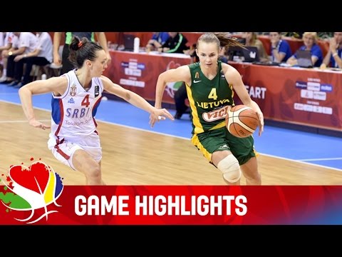 Serbia v Lithuania - Game Highlights - Group F - EuroBasket Women 2015