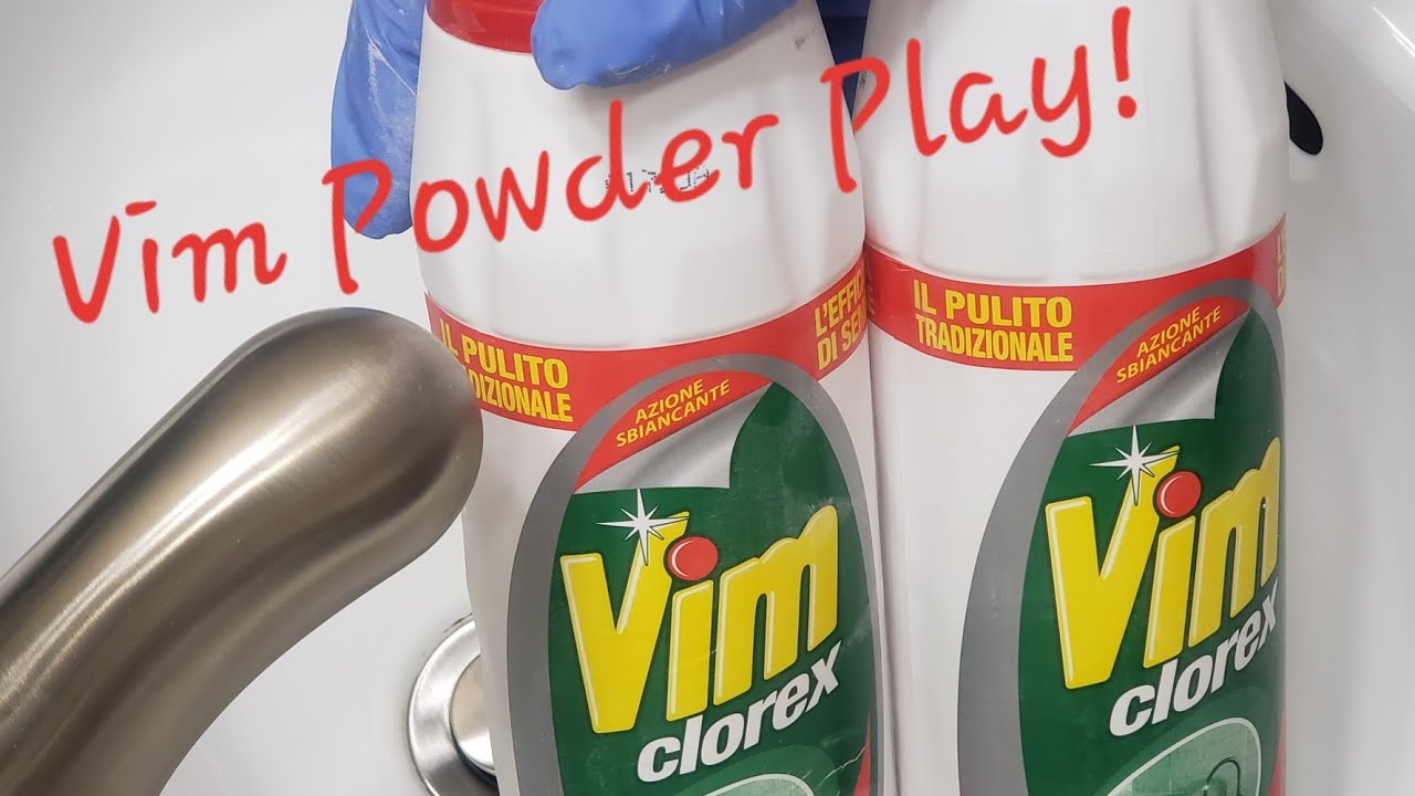Vim Powder Play&Paste ft. Mr.Clean! 🌨 