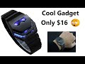 Vavna mens peculiar cool gadgets interesting amazing snake head design blue led watches wth8021