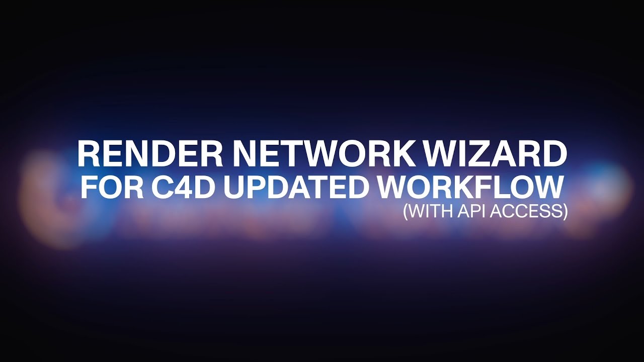 Using the C4D Wizard with the Render Network Manager App - YouTube
