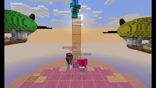 I Versed 2 Of My Friends In Lucky Block Bedwars