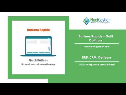 Buttons Rapide - Outil Dolibarr - Module Dolibarr