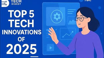 “The 5 most powerful technological innovations to emerge in 2025 — Number 3 is unbelievable!”🤖