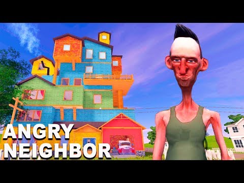 ЭТОТ СОСЕД ОЧЕНЬ СТРАННЫЙ! Пробрался в ДОМ СОСЕДА ПОКА ОН СПАЛ Игра Angry Neighbor от Cool GAMES