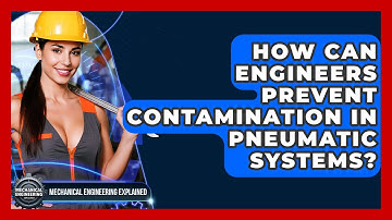 How Can Engineers Prevent Contamination In Pneumatic Systems? - Mechanical Engineering Explained