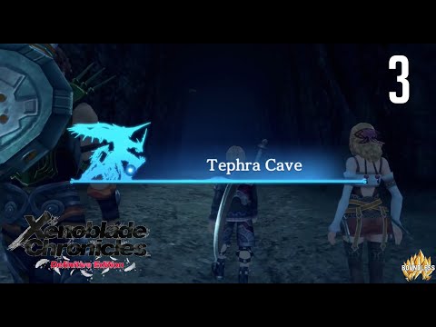 [3] Enter Tephra Cave (Xenoblade Chronicles Definitive Edition Gameplay)