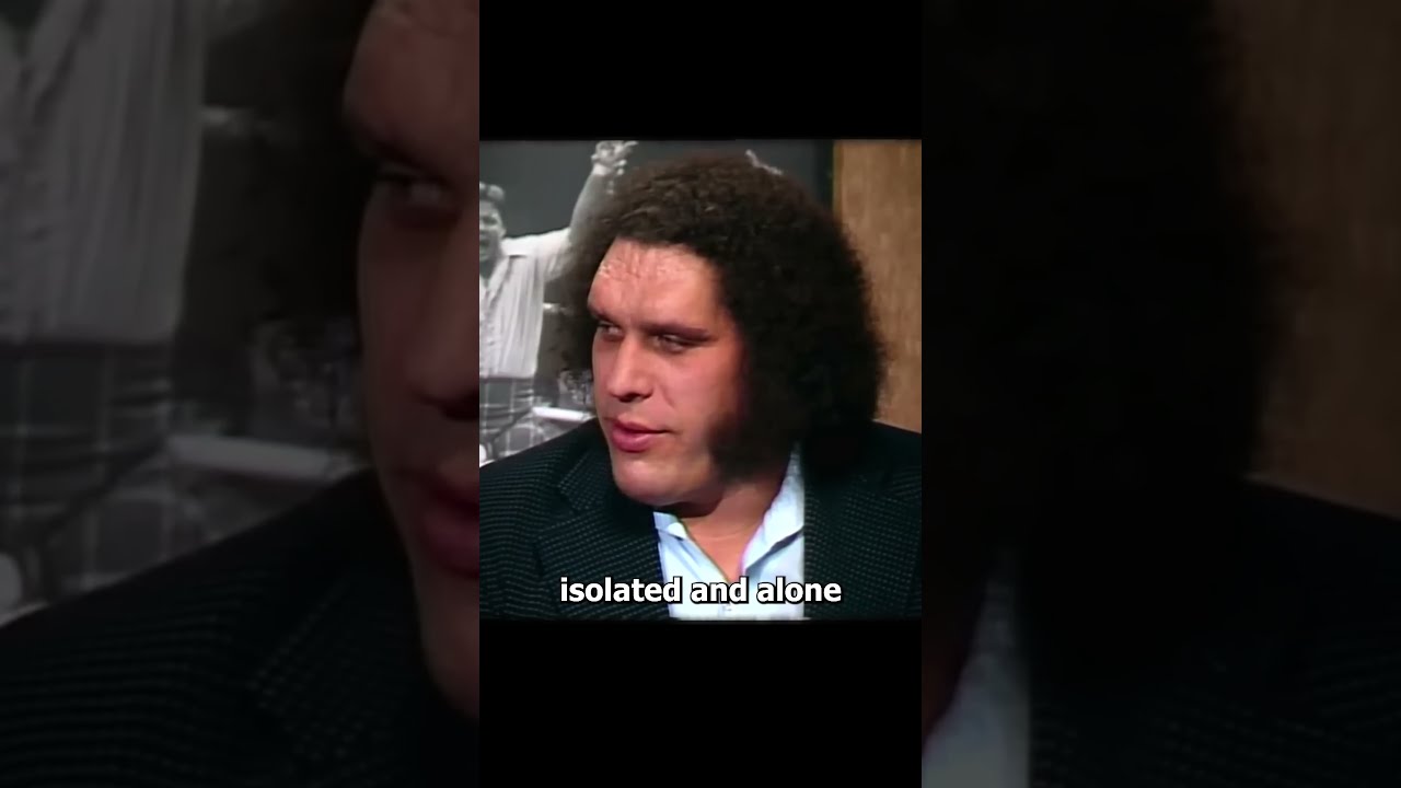 The Tragic Life Of Andre Giant Sad 