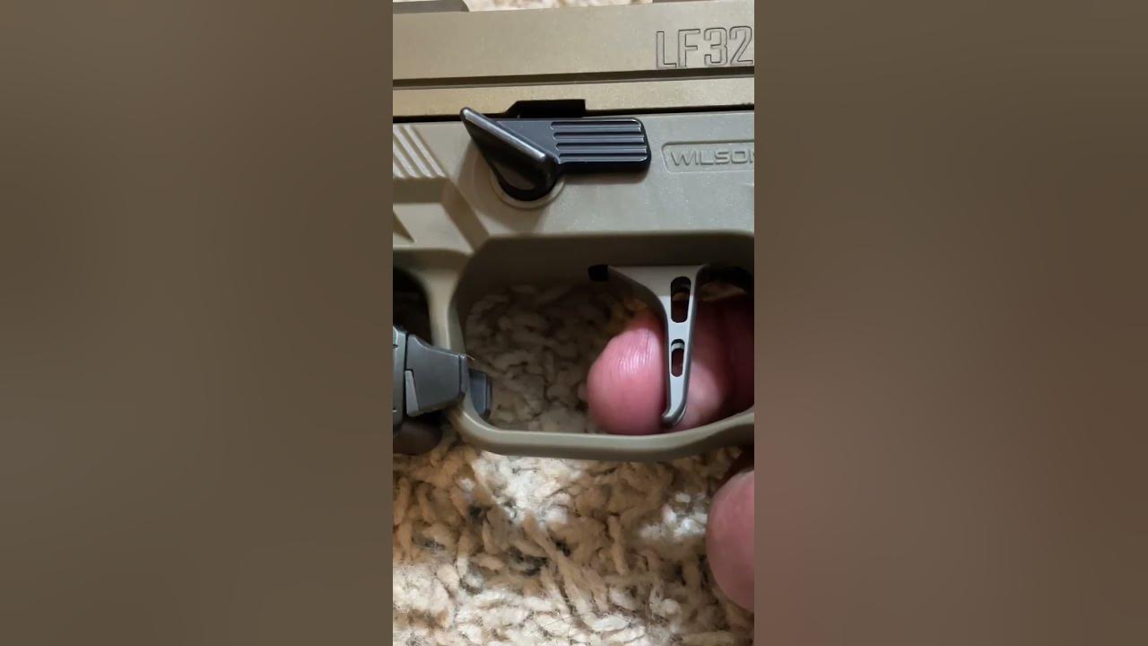 Armory Craft P320 adjustable Trigger 9mm P320 DIY install YouTube