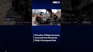 Decades of illegal dumping removed from Pennypack Park in Northeast Philly