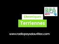 Chroniques terriennes semaine 21 2024