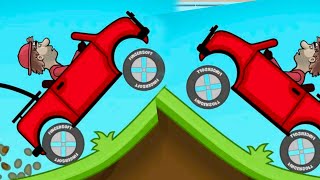 लाल गाड़ी हिल क्लाइंब वाला गेम खेलने के लिए फ्री डाउनलोड करें | Funny Hill climb Gameplay screenshot 3