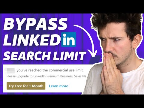 How To Bypass Linkedin Search Limit? [3 Hacks for 2022] - Get Around Linkedin Commercial Use Limit