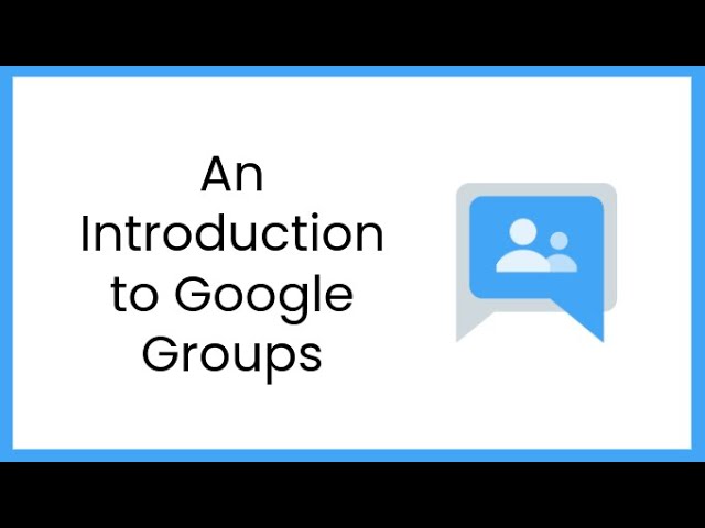 How to Find and Join Google Groups 