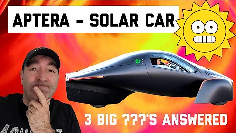 Aptera - Solar Powered Electric Car Questions Answered!