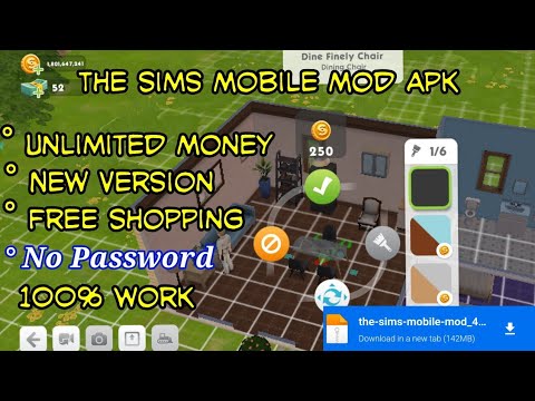 Download The Sims Mobile (MOD, Unlimited Money) 42.1.3.150360 APK for  android