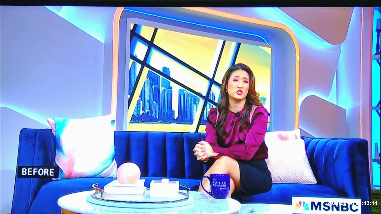 Katie Phang Legs and More on MSNBC YouTube