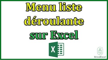 Menu liste déroulante Excel