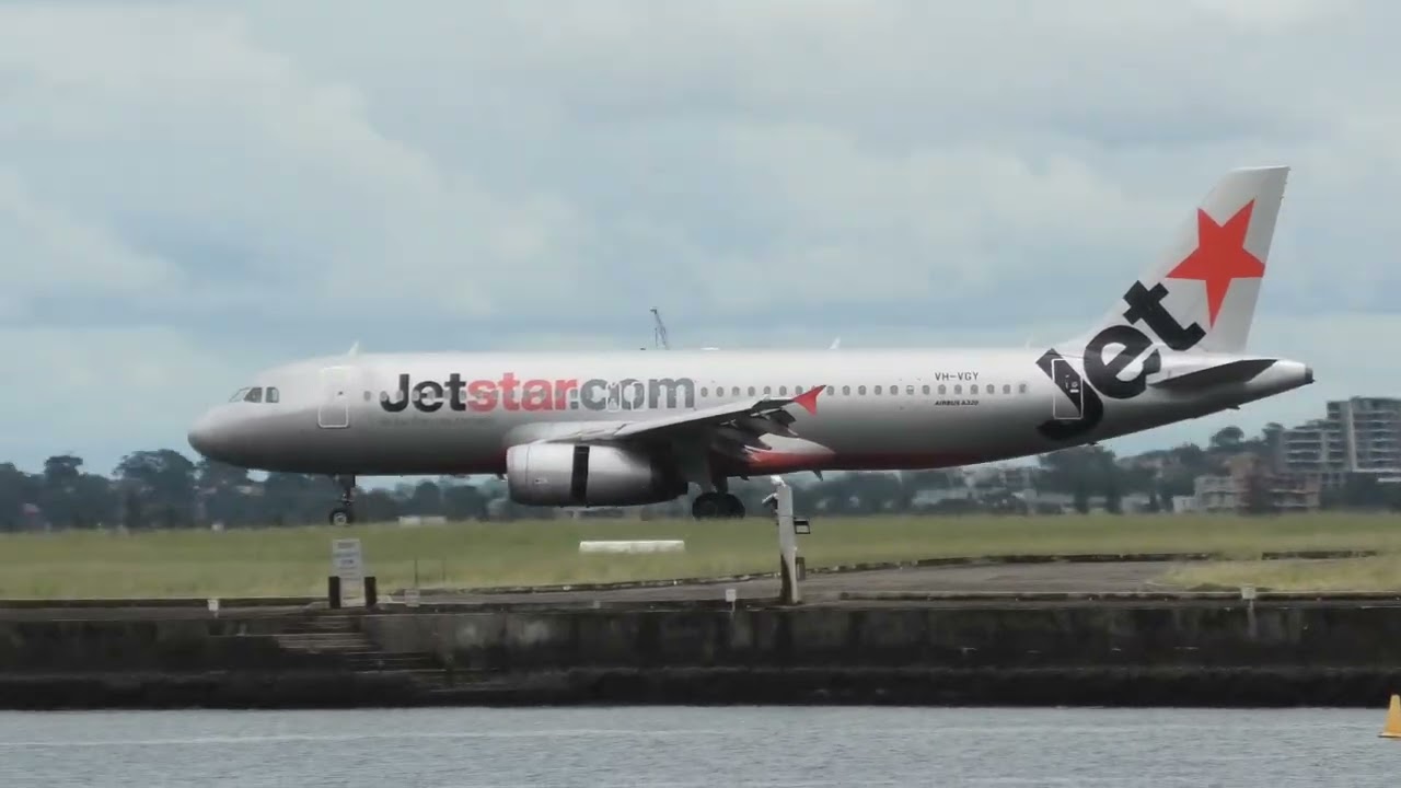 Jetstar Action at Sydney Airport | Runway 16L Landings & Departures