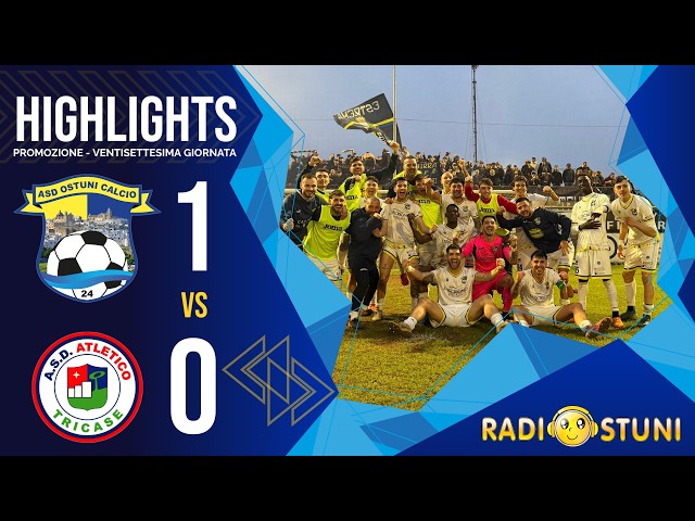 Highlights | Vince la Città Bianca | ASD Ostuni Calcio 24 vs Atletico Tricase 1 a 0 _ Radiostuni