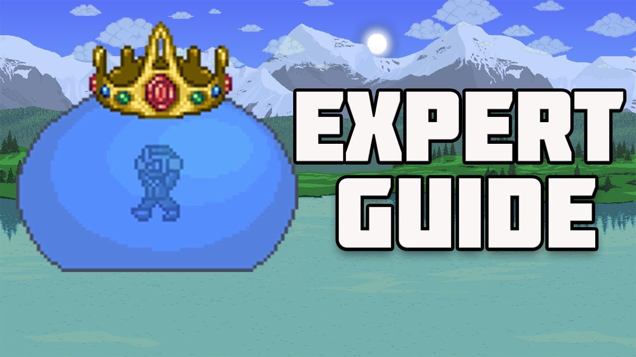 How To Easily Defeat The King Slime On Expert Terraria Tutorial