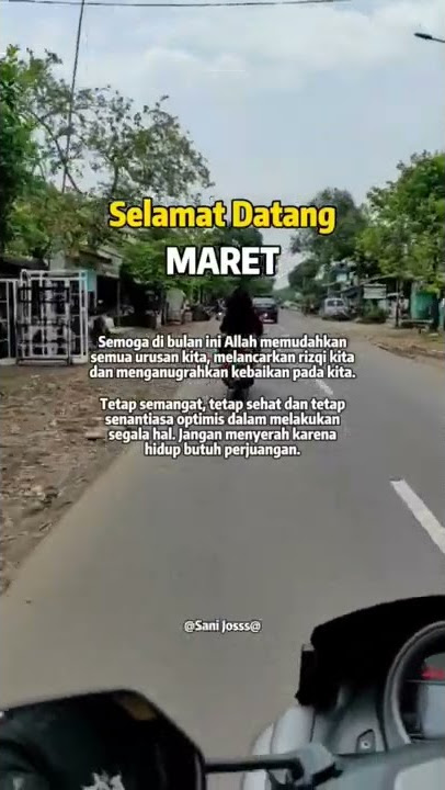 Story Wa Selamat Datang Maret 2022