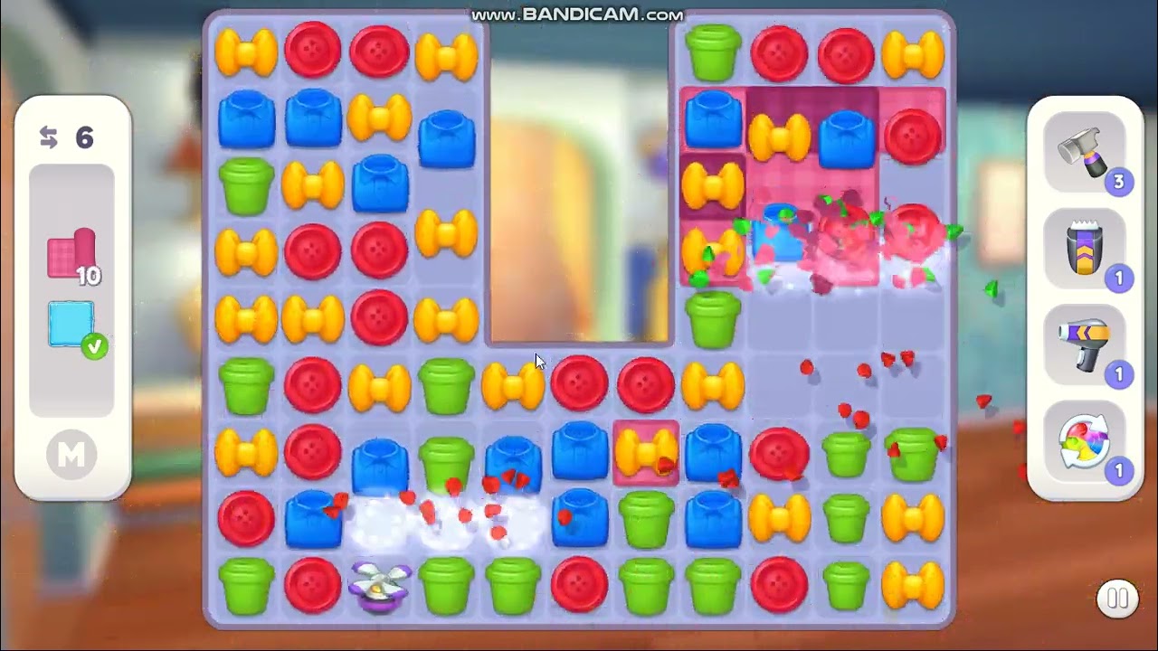 Makeover Match - Swap & Style level 113 no power-ups