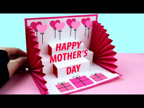 Beautiful Mother&#39;s day Greeting Card Idea  | Mother’s day POP-UP card |2022