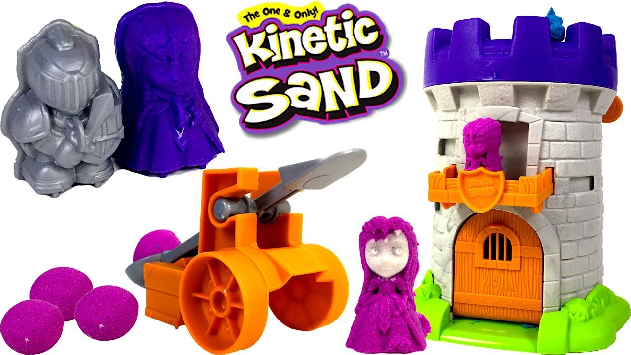 kinetic sand magic molding tower