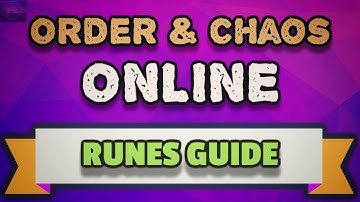 Order and Chaos Online - Tips and Tricks to get Free Runes - Using Reward Websites !