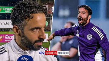 "My players spoke very loudly for me" | Ruben Amorim reacts to Man Utd Carabao Cup exit