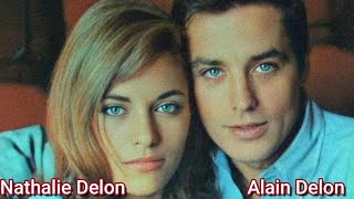 Alain Delon and Nathalie Delon, the woman he had married   French Famous Classic Actor, Actress