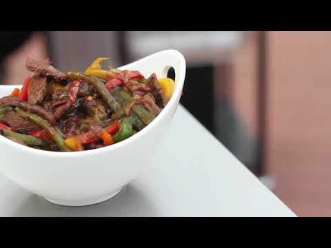 მოთუშული ხორცი და ბოსტნეული