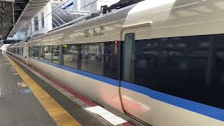 JR西日本 683系 V35編成+V31編成+W36編成 回送 大阪駅 発車