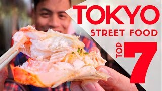 Japanese Street Food Market Tour Top 7 Must Eat at Ameyoko |  Ameya Yokocho Tokyo Food Guide